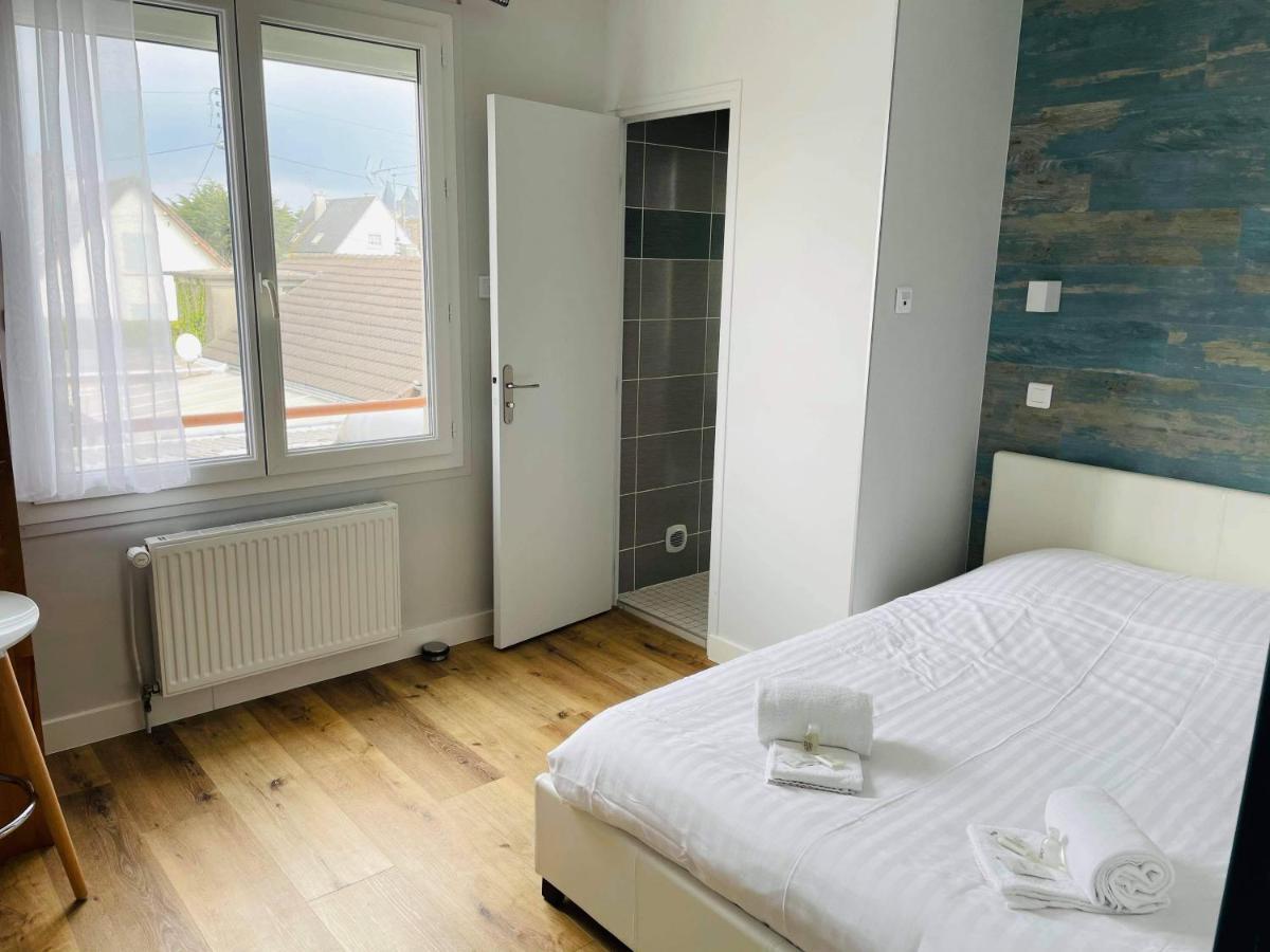 Hotel De La Plage Quinéville Eksteriør bilde