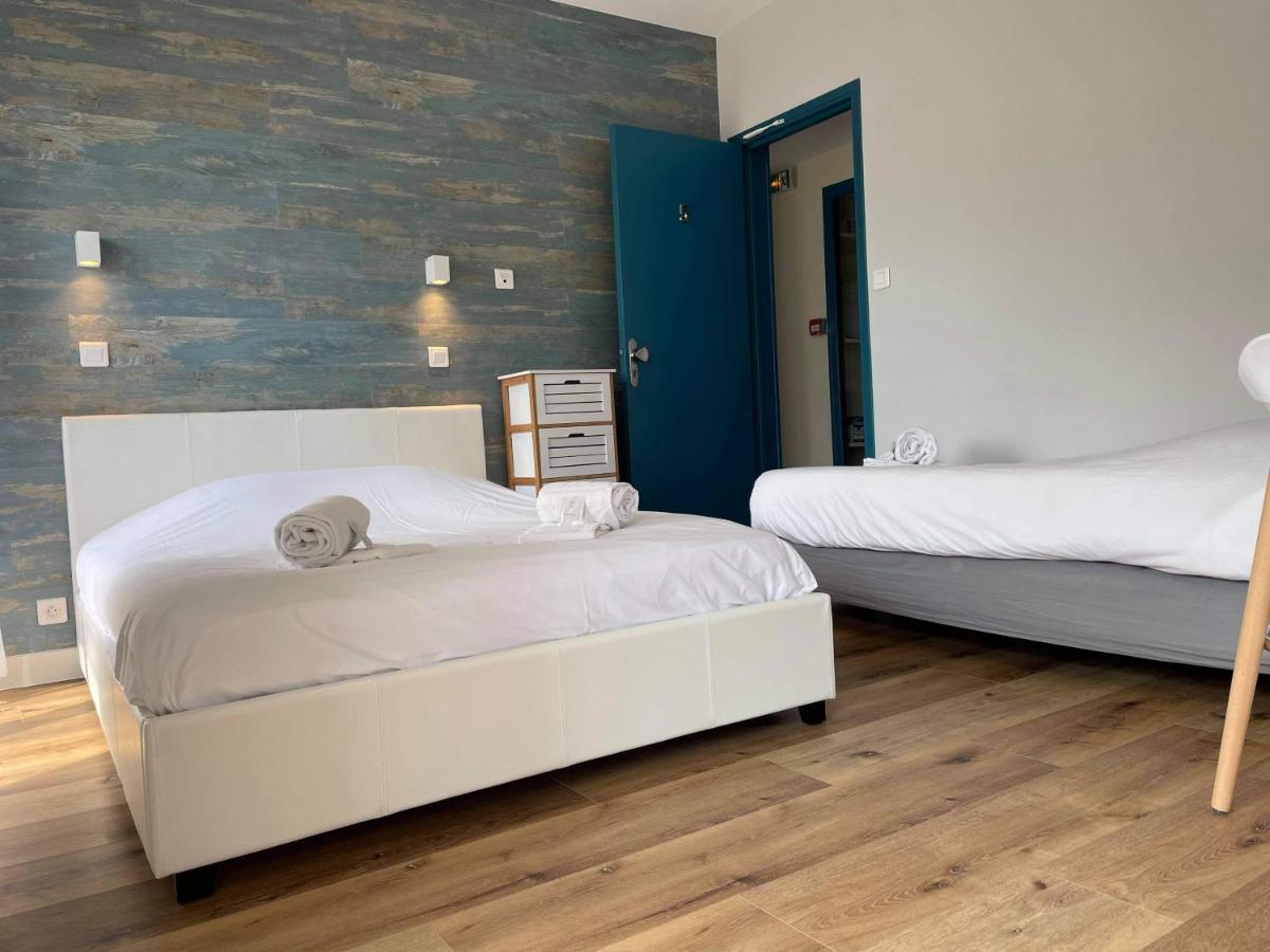 Hotel De La Plage Quinéville Eksteriør bilde