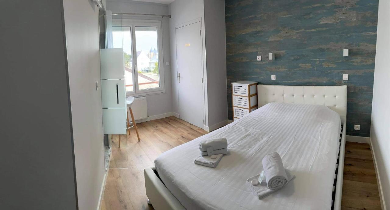 Hotel De La Plage Quinéville Eksteriør bilde