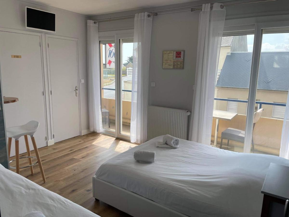 Hotel De La Plage Quinéville Eksteriør bilde