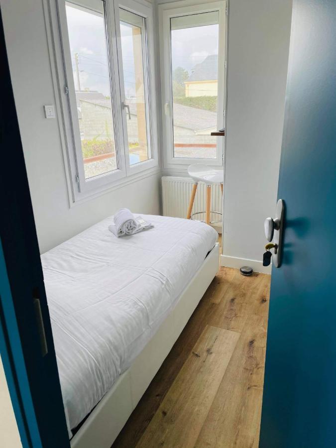 Hotel De La Plage Quinéville Eksteriør bilde