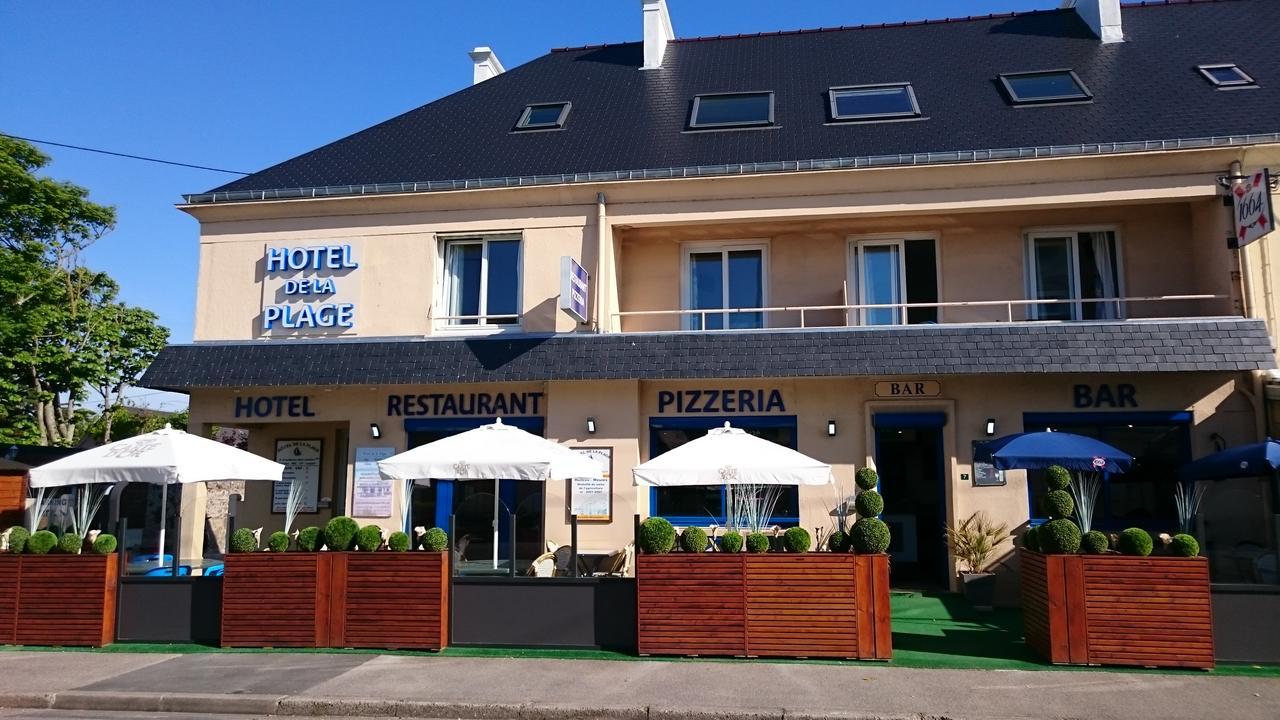 Hotel De La Plage Quinéville Eksteriør bilde