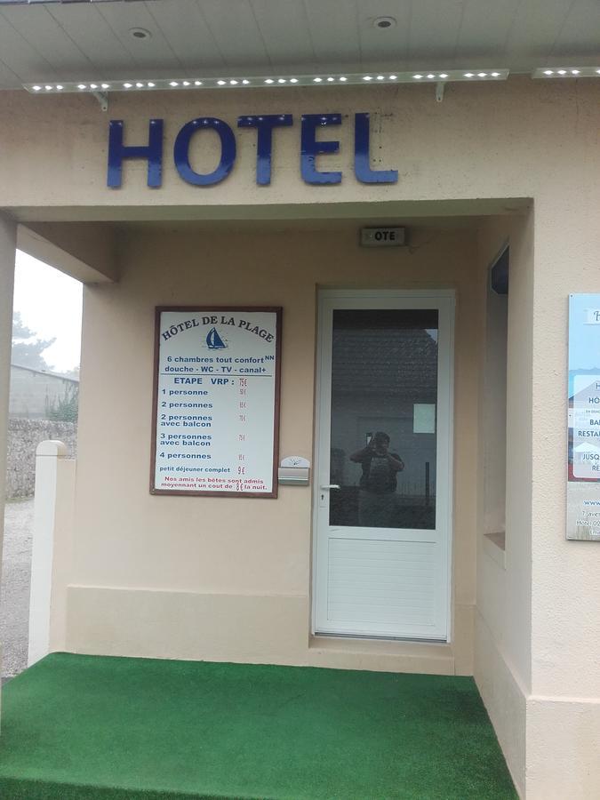 Hotel De La Plage Quinéville Eksteriør bilde
