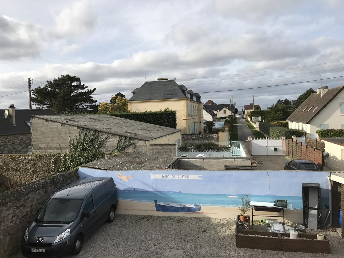 Hotel De La Plage Quinéville Eksteriør bilde
